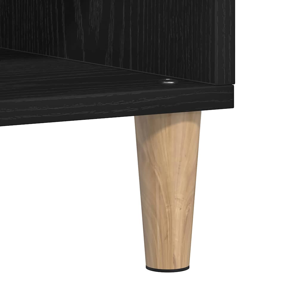 Kreveta Crni hrast 103,5 x 35 x 70 cm Konstruirano drvo