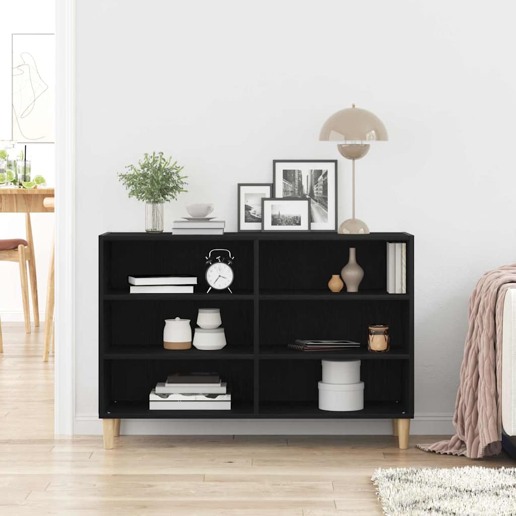 Kreveta Crni hrast 103,5 x 35 x 70 cm Konstruirano drvo