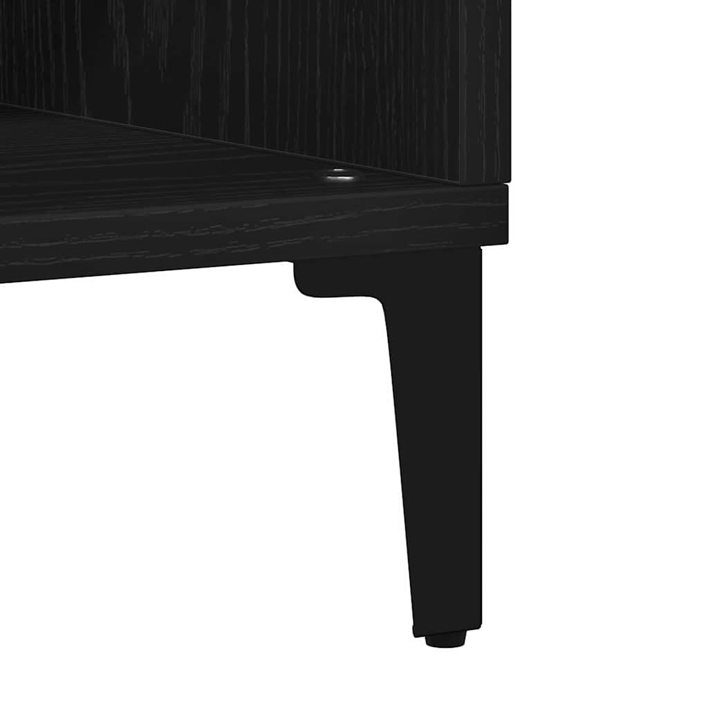 Kreveta Crni hrast 57 x 35 x 70 cm Konstruirano drvo