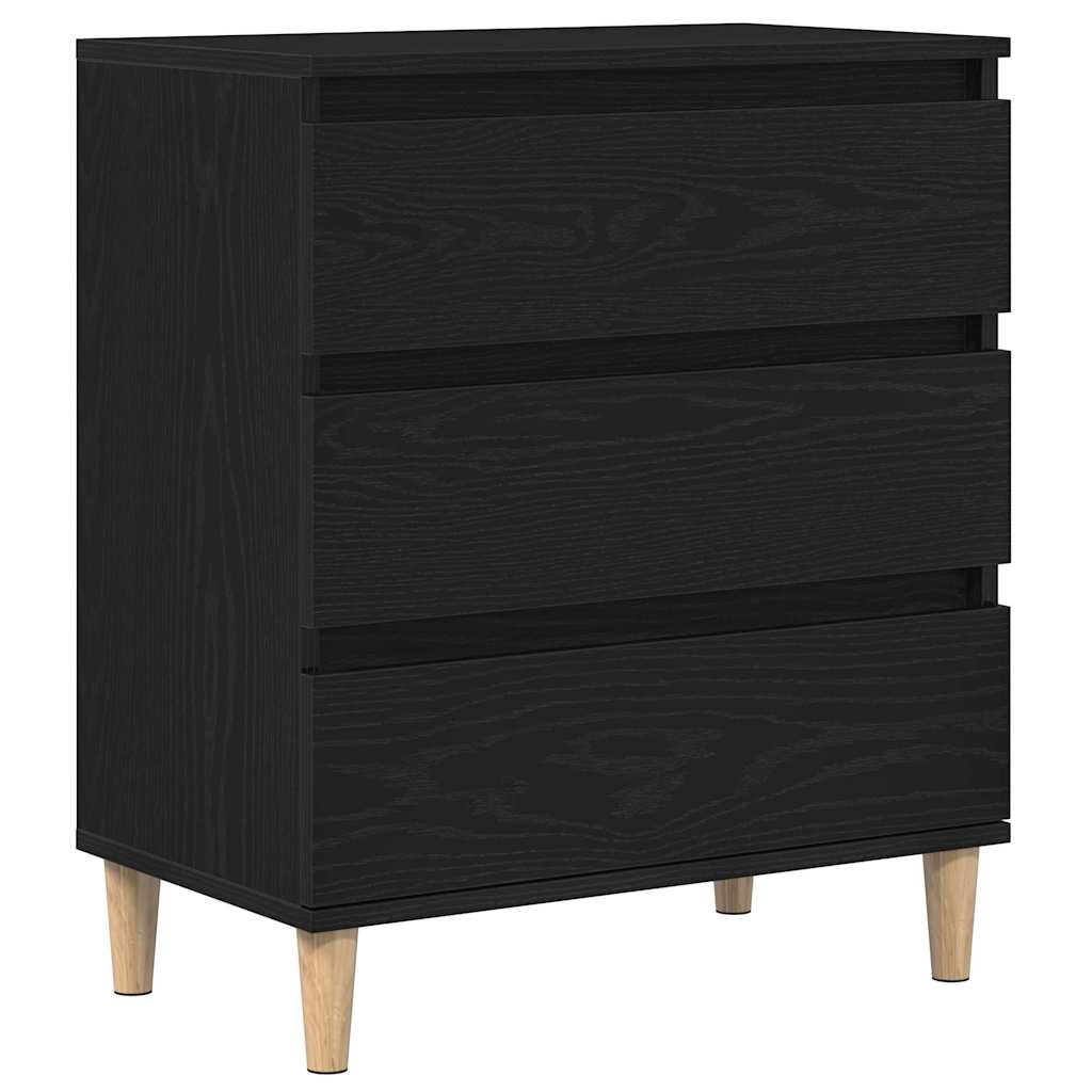 Kreveta s ladicama Crni hrast 60 x 35 x 70 cm Konstruirano drvo