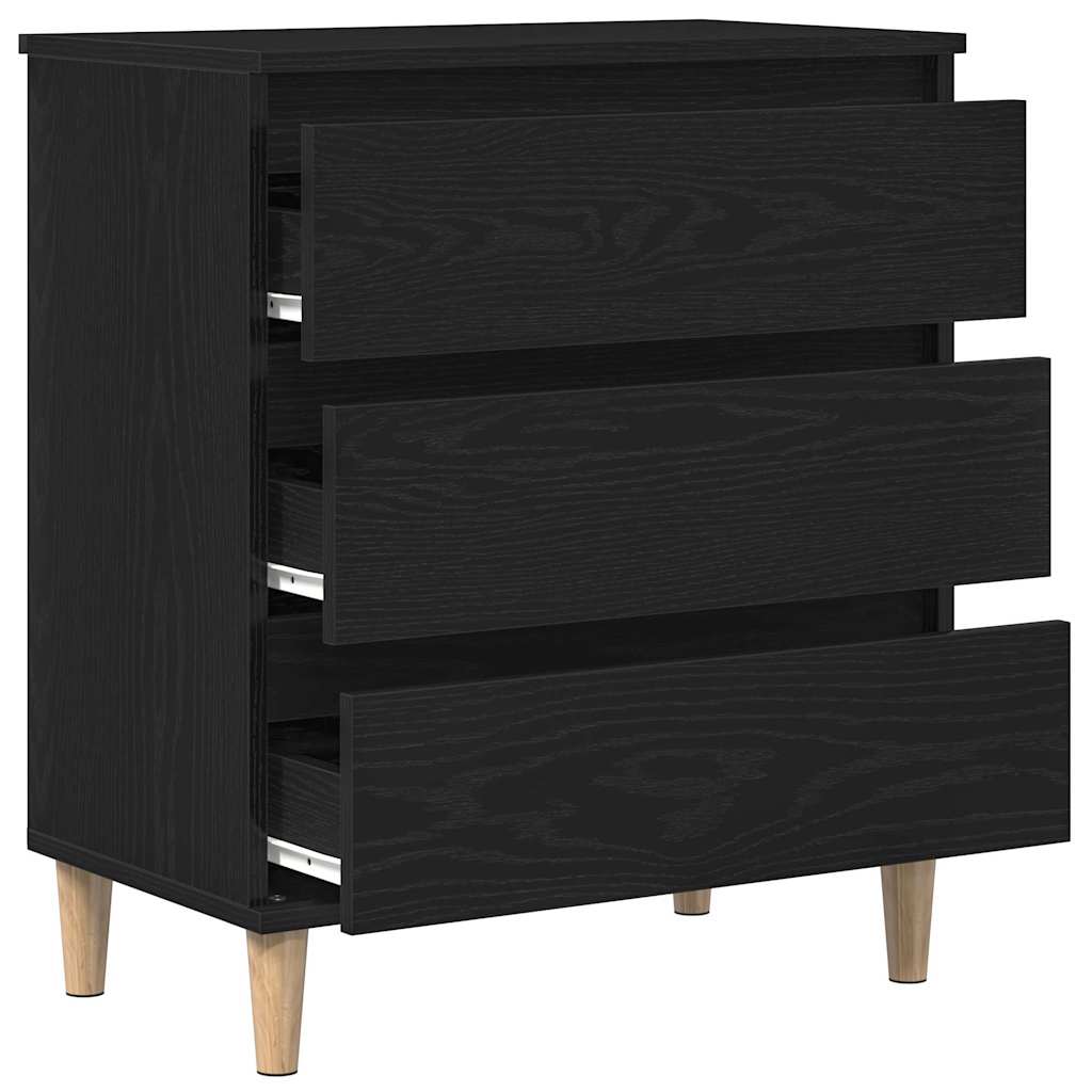 Kreveta s ladicama Crni hrast 60 x 35 x 70 cm Konstruirano drvo