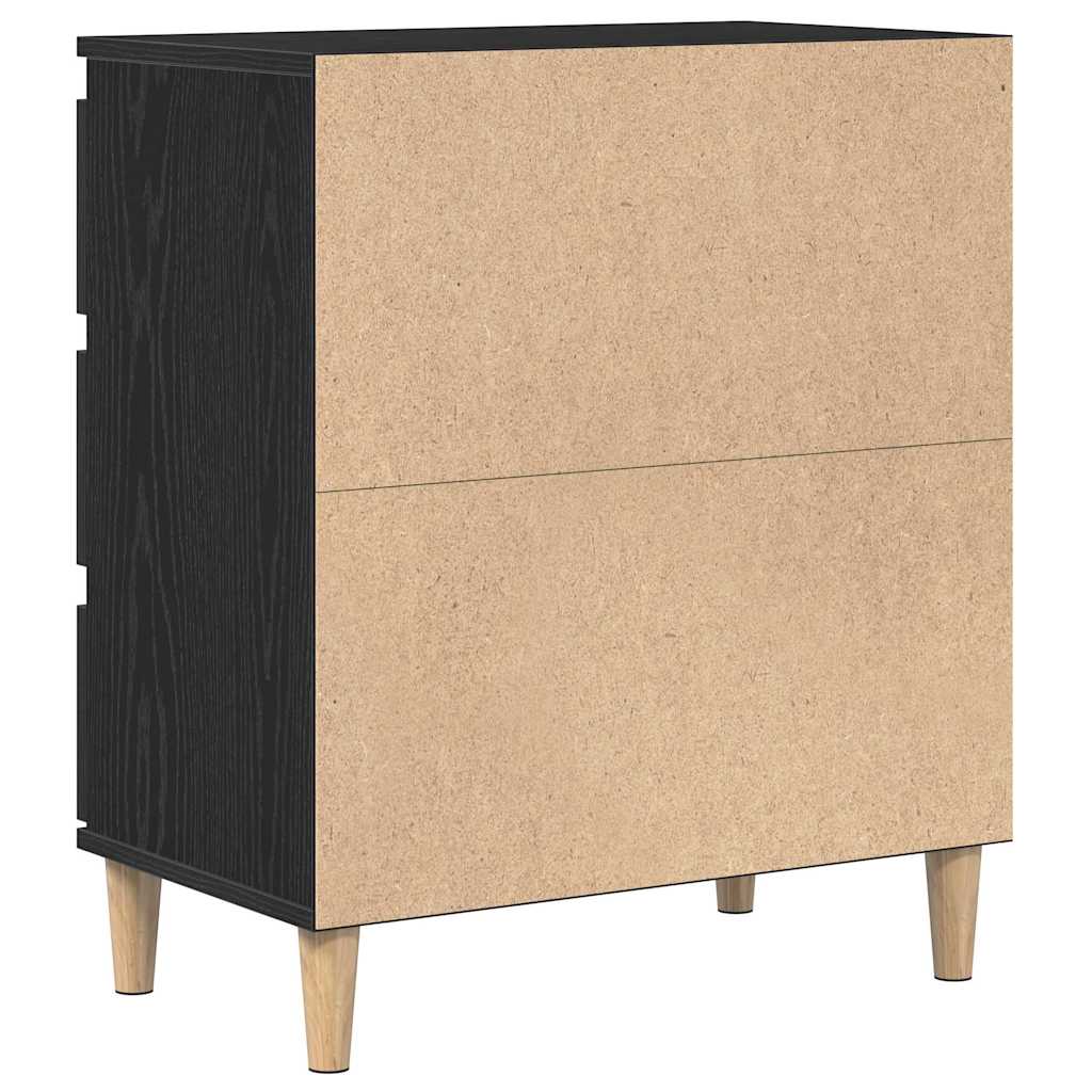 Kreveta s ladicama Crni hrast 60 x 35 x 70 cm Konstruirano drvo