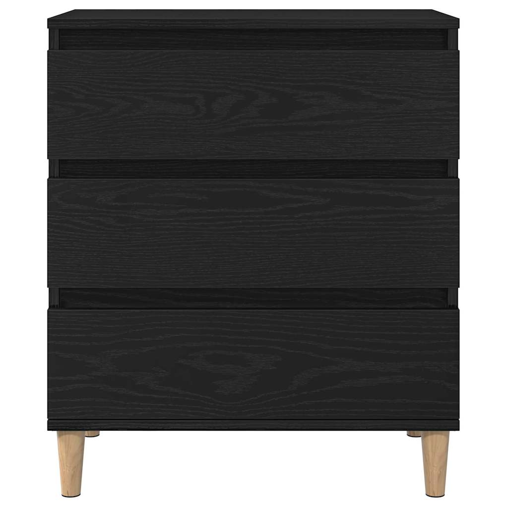 Kreveta s ladicama Crni hrast 60 x 35 x 70 cm Konstruirano drvo