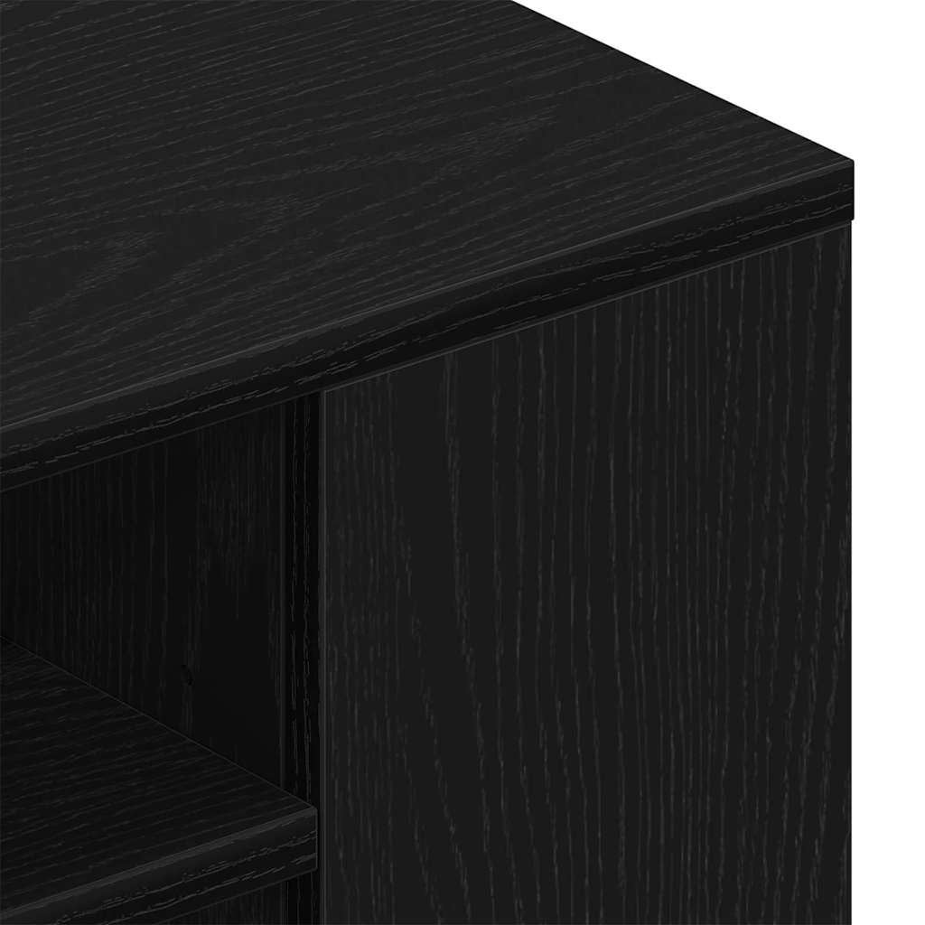 TV ormar Crni hrast 100 x 30 x 26,5 cm Konstruirano drvo