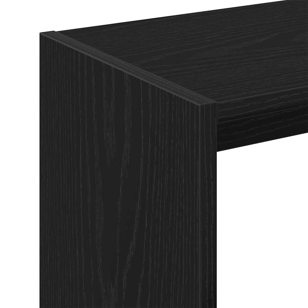Bocni stol Crni hrast 50 x 26 x 50 cm Konstruirano drvo