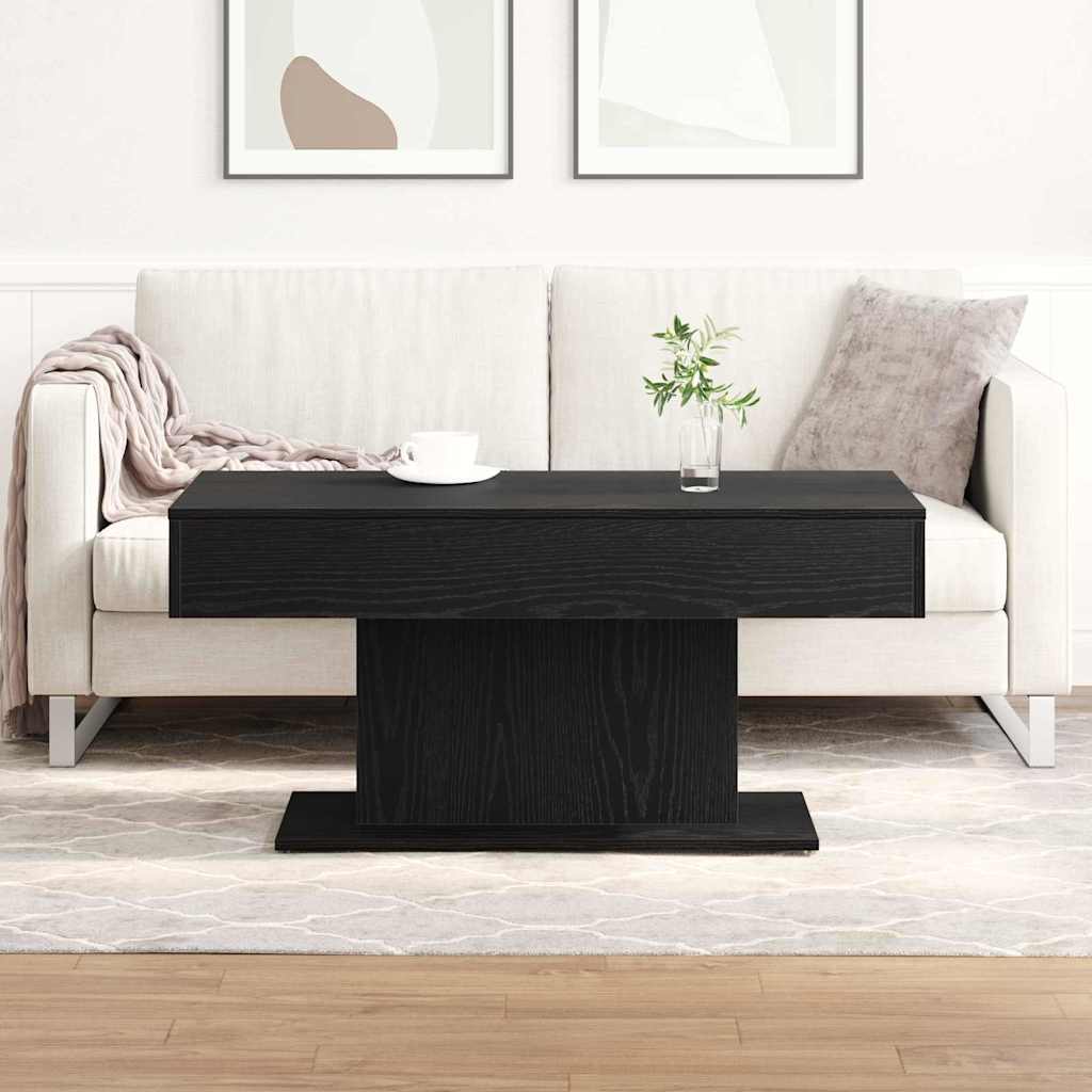 Kava Stol Crni hrast 96 x 50 x 45 cm Konstruirano drvo