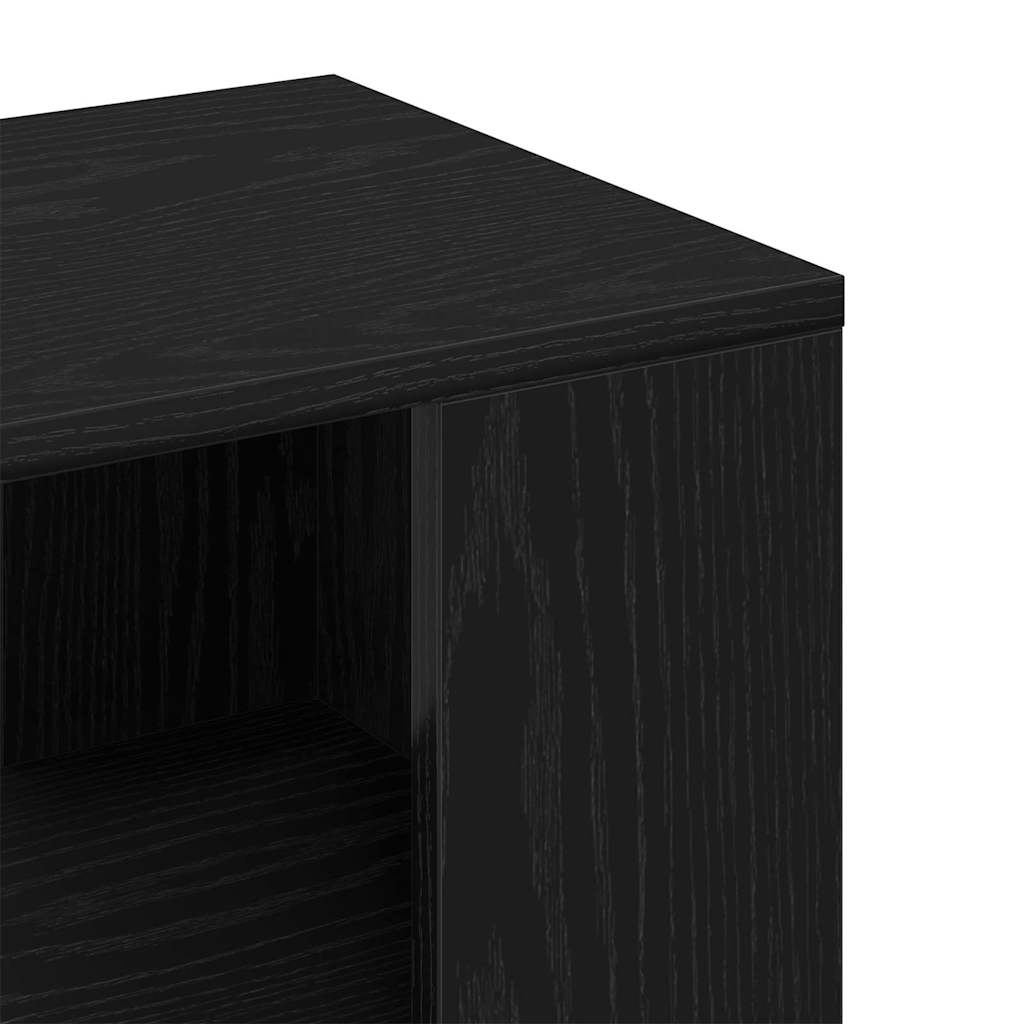 Bocni stol Crni hrast 36 x 30 x 56 cm Konstruirano drvo