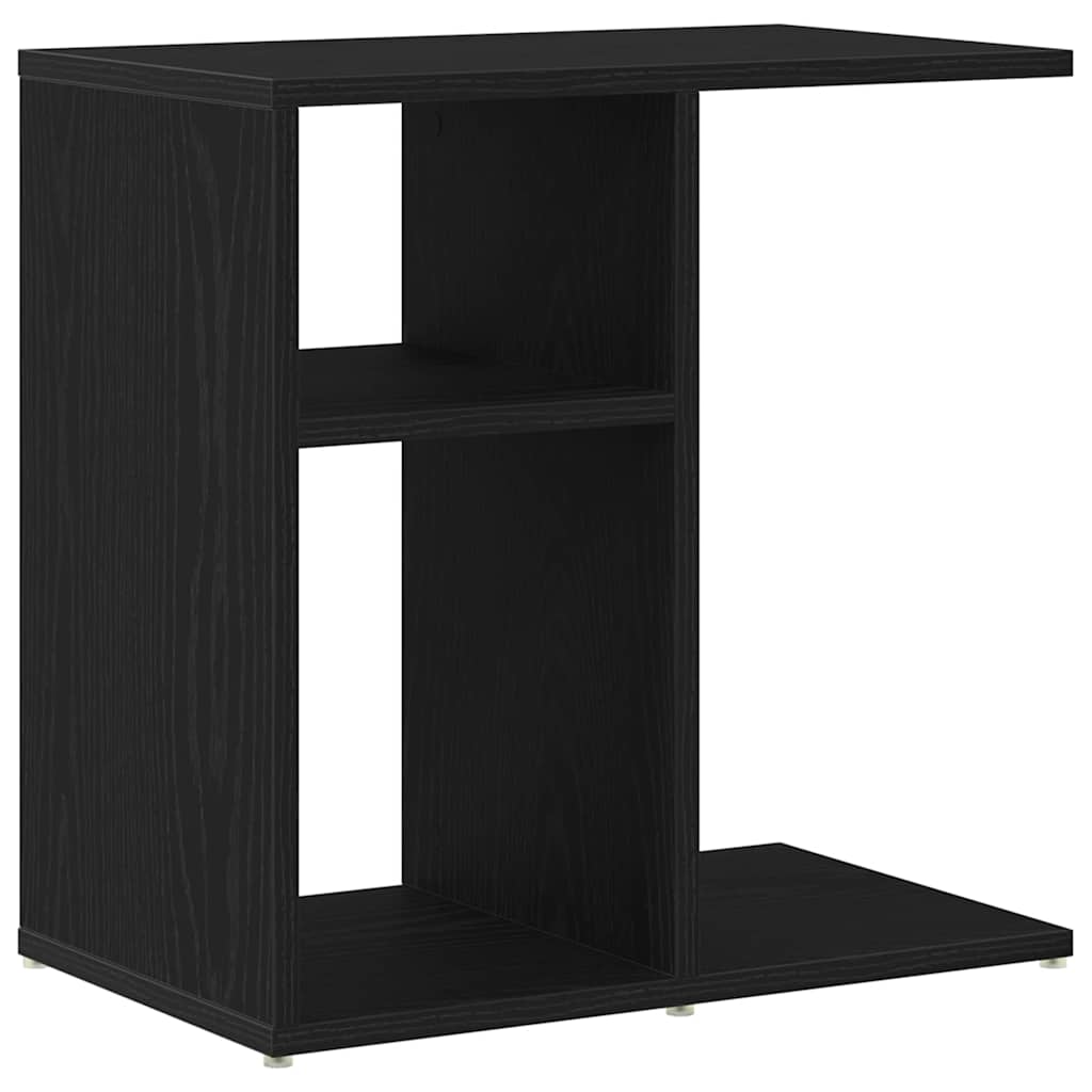 Bocni stol Crni hrast 50 x 30 x 50 cm Konstruirano drvo