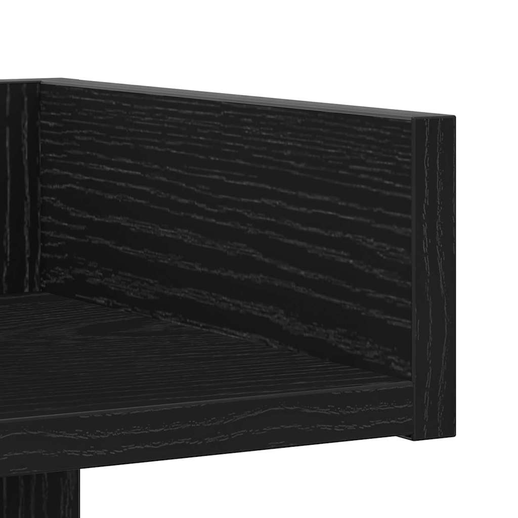 Police za knjige Crni hrast 48 x 25,5 x 140 cm