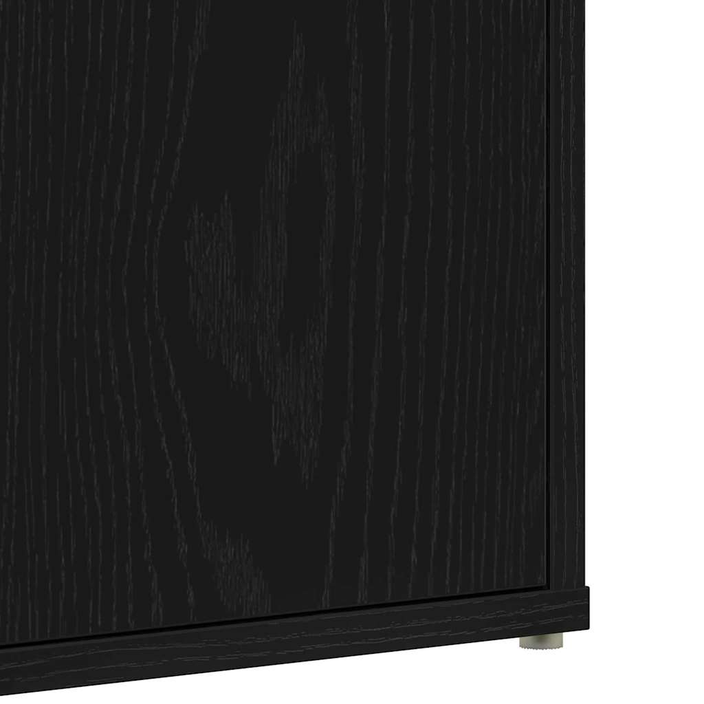 Ormar za cipele Crni hrast 60 x 35 x 70 cm Konstruirano drvo