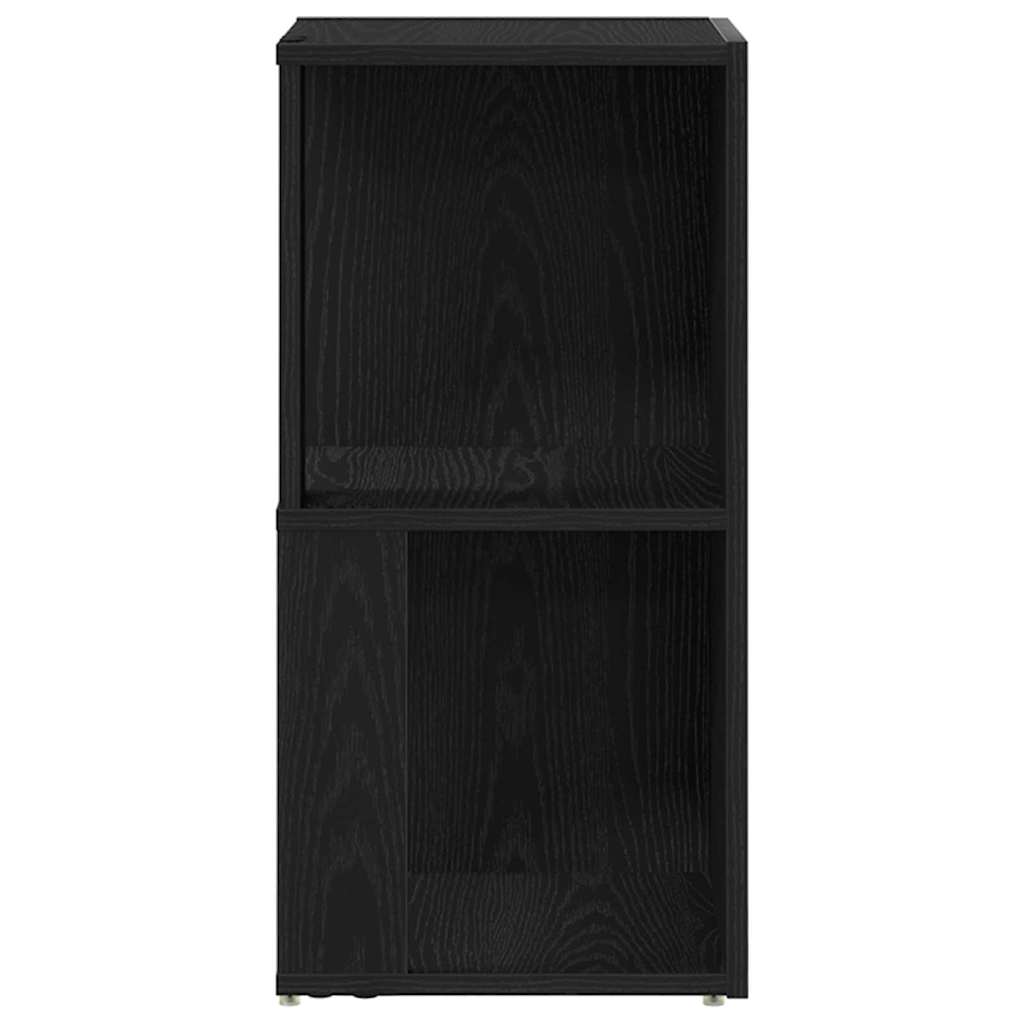 Kutne police Crni hrast 33 x 33 x 67 cm Konstruirano drvo