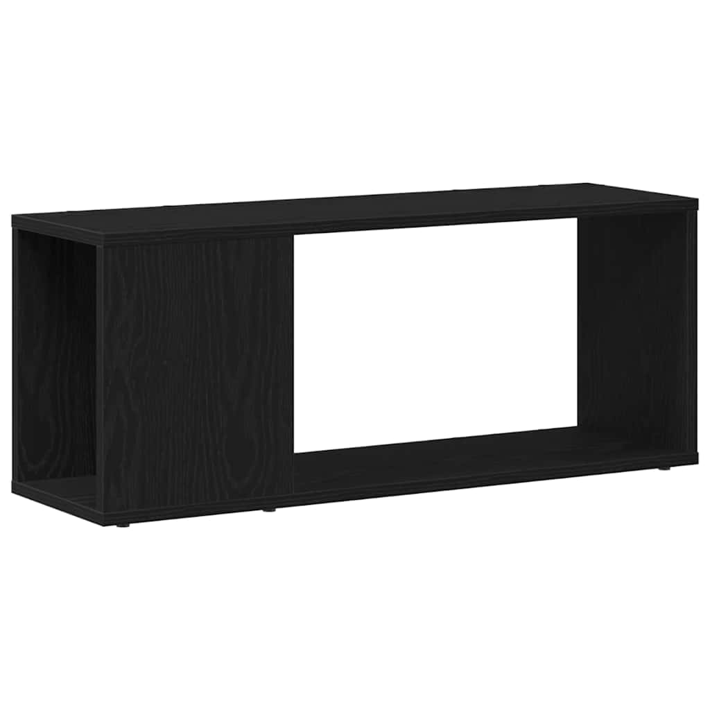 Set TV komoda Crni hrast 80 x 24 x 32 cm Konstruirano drvo