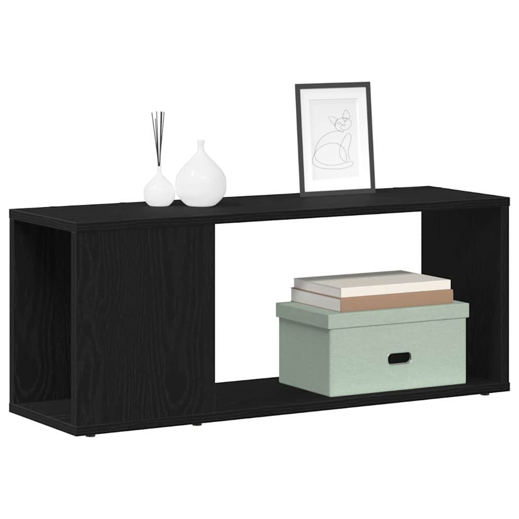Set TV komoda Crni hrast 80 x 24 x 32 cm Konstruirano drvo