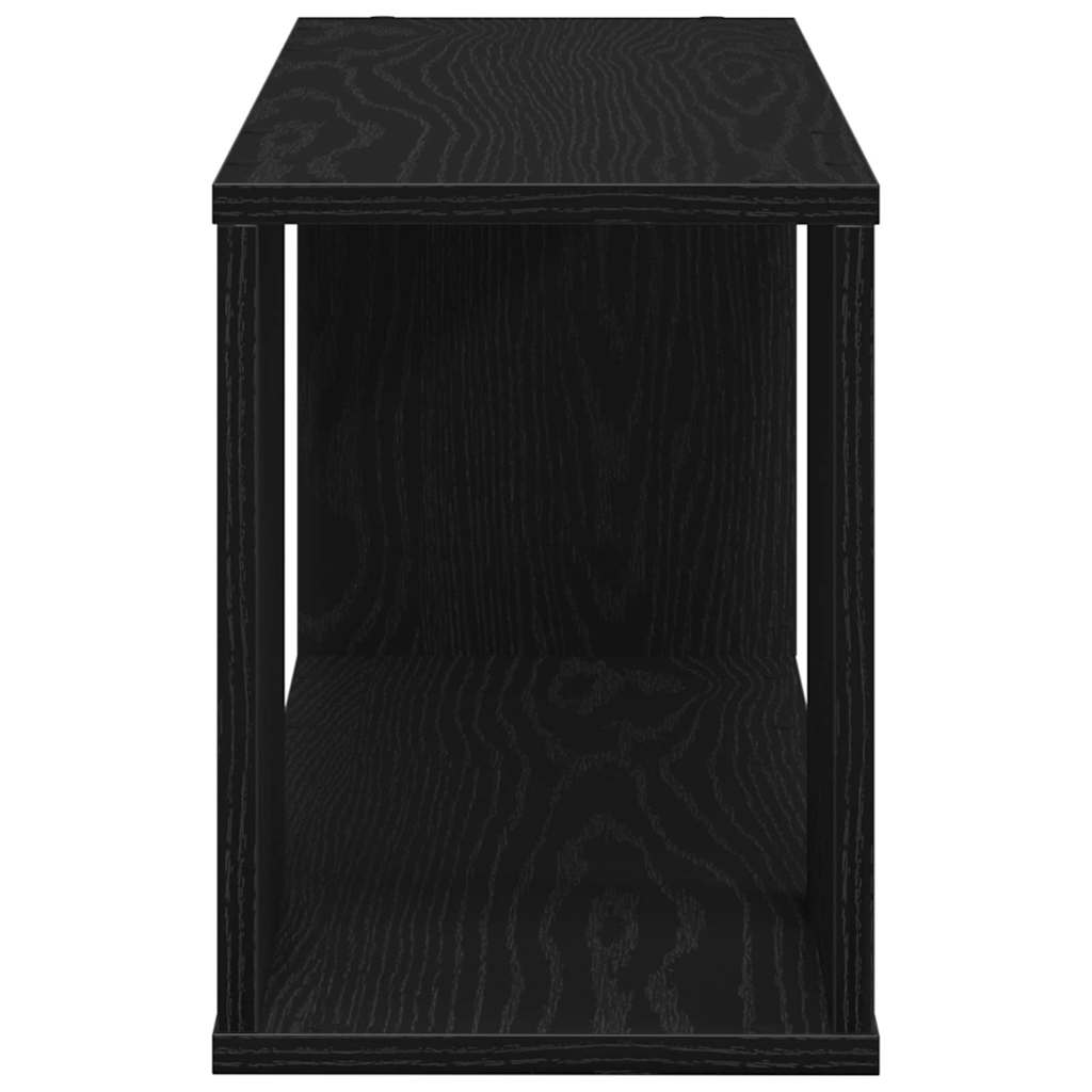 Set TV komoda Crni hrast 80 x 24 x 32 cm Konstruirano drvo