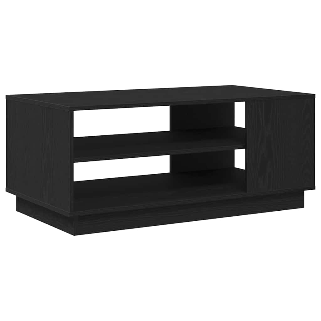 Kava Stol Crni hrast 102 x 55 x 43 cm Konstruirano drvo