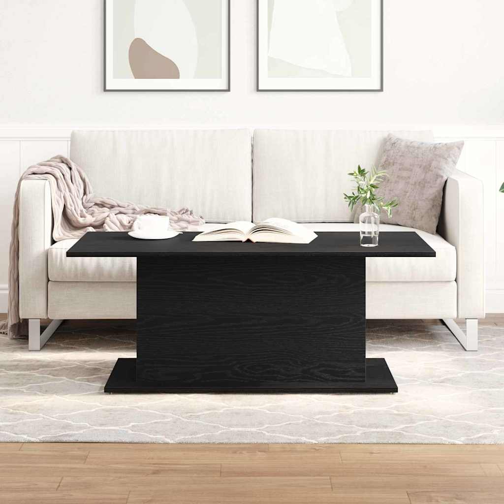 Kava Stol Crni hrast 102 x 55,5 x 40 cm Konstruirano drvo