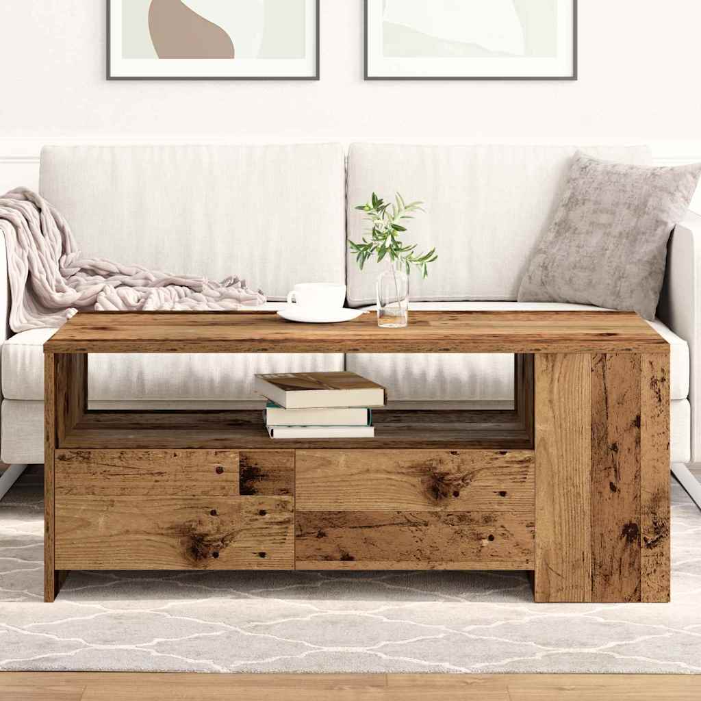 Kava Stol Staro drvo 102 x 55 x 43,5 cm Konstruirano drvo