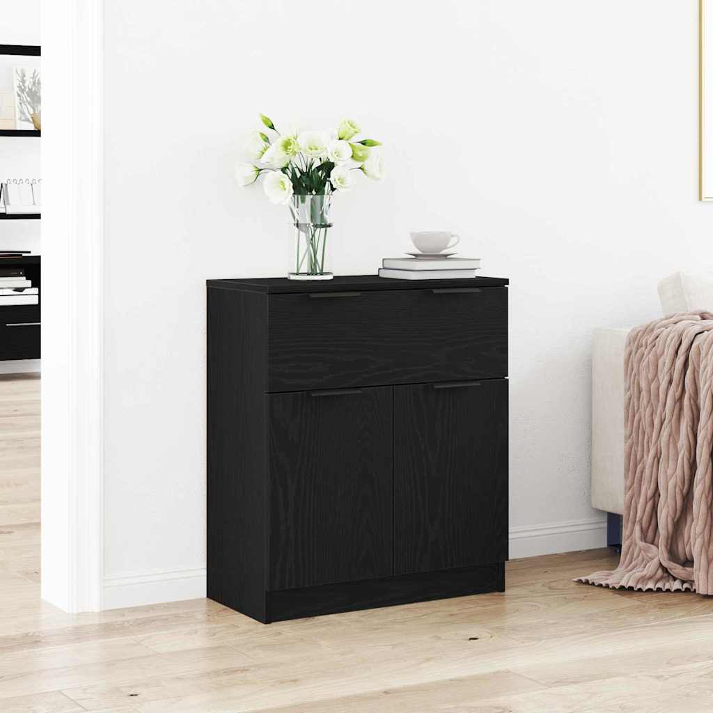 Kreveta s ladicama Crni hrast 60 x 30 x 70 cm Konstruirano drvo
