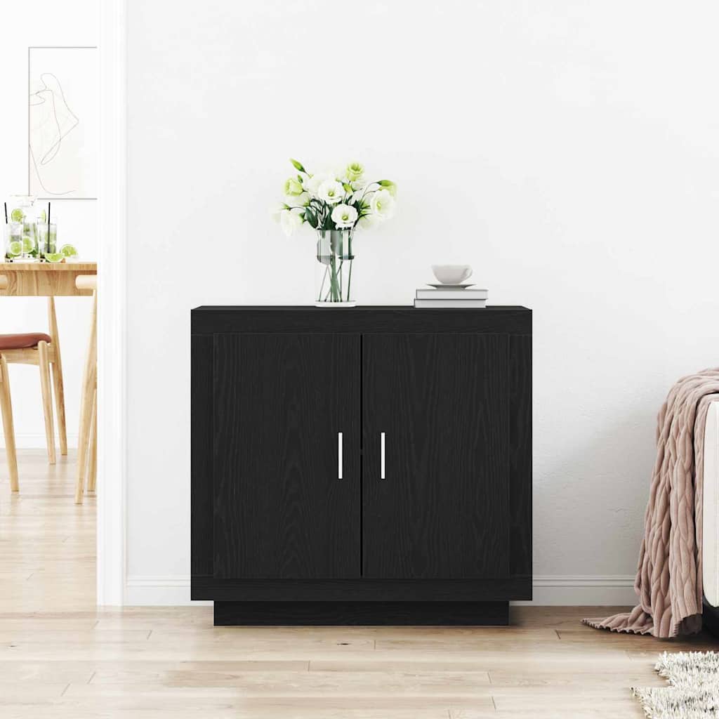 Kreveta Crni hrast 80 x 40 x 75 cm Konstruirano drvo