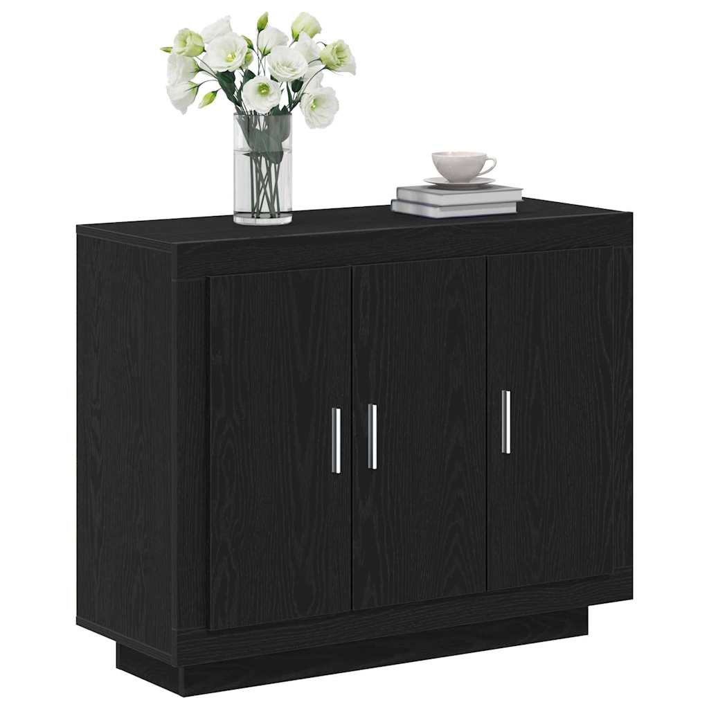 Kreveta Crni hrast 92 x 35 x 75 cm Konstruirano drvo