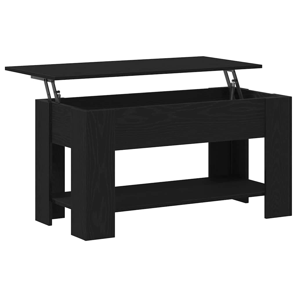 Kava Stol Crni hrast 101 x 49 x 52 cm Konstruirano drvo