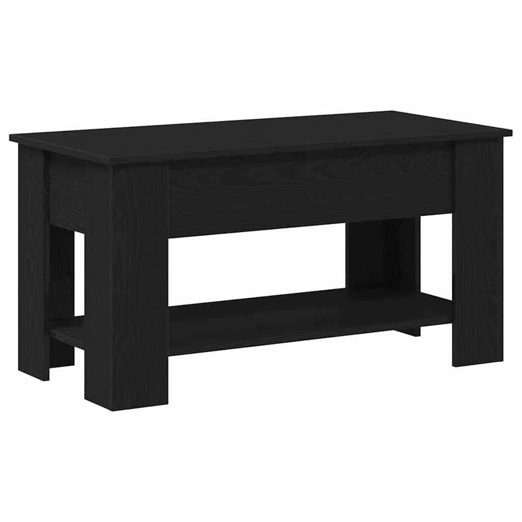 Kava Stol Crni hrast 101 x 49 x 52 cm Konstruirano drvo
