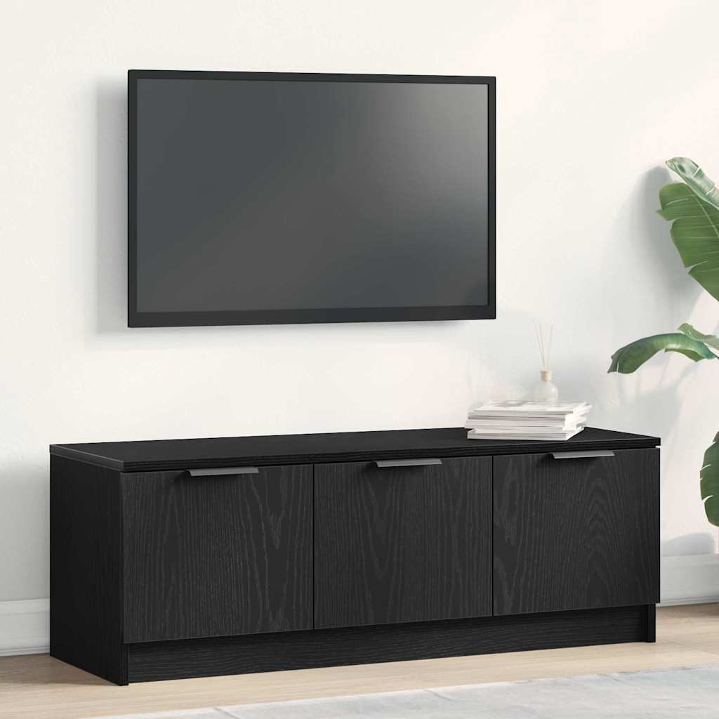 TV ormar Crni hrast 102 x 35 x 36,5 cm Konstruirano drvo