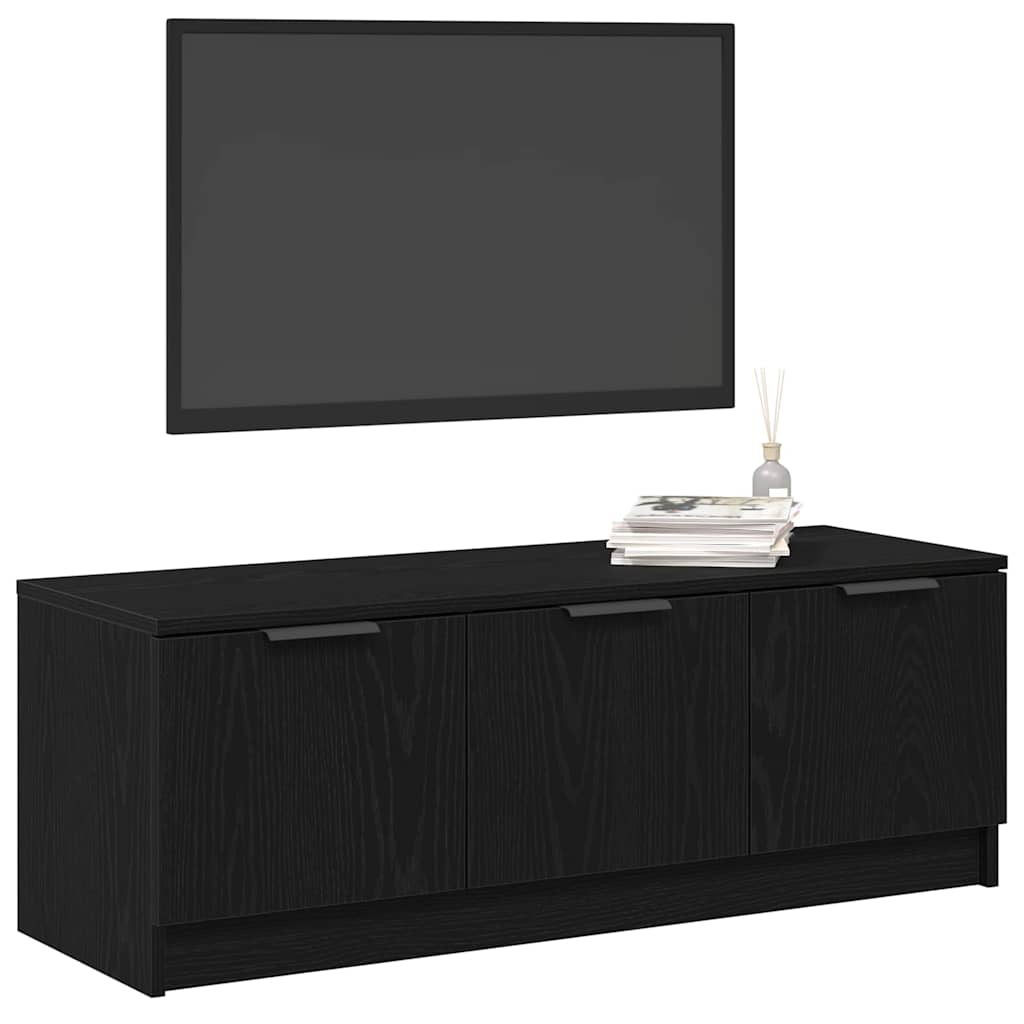TV ormar Crni hrast 102 x 35 x 36,5 cm Konstruirano drvo