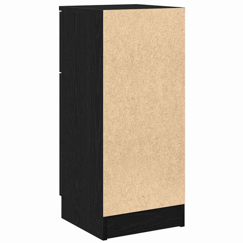 Kreveta s ladicama Crni hrast 30 x 30 x 70 cm Konstruirano drvo