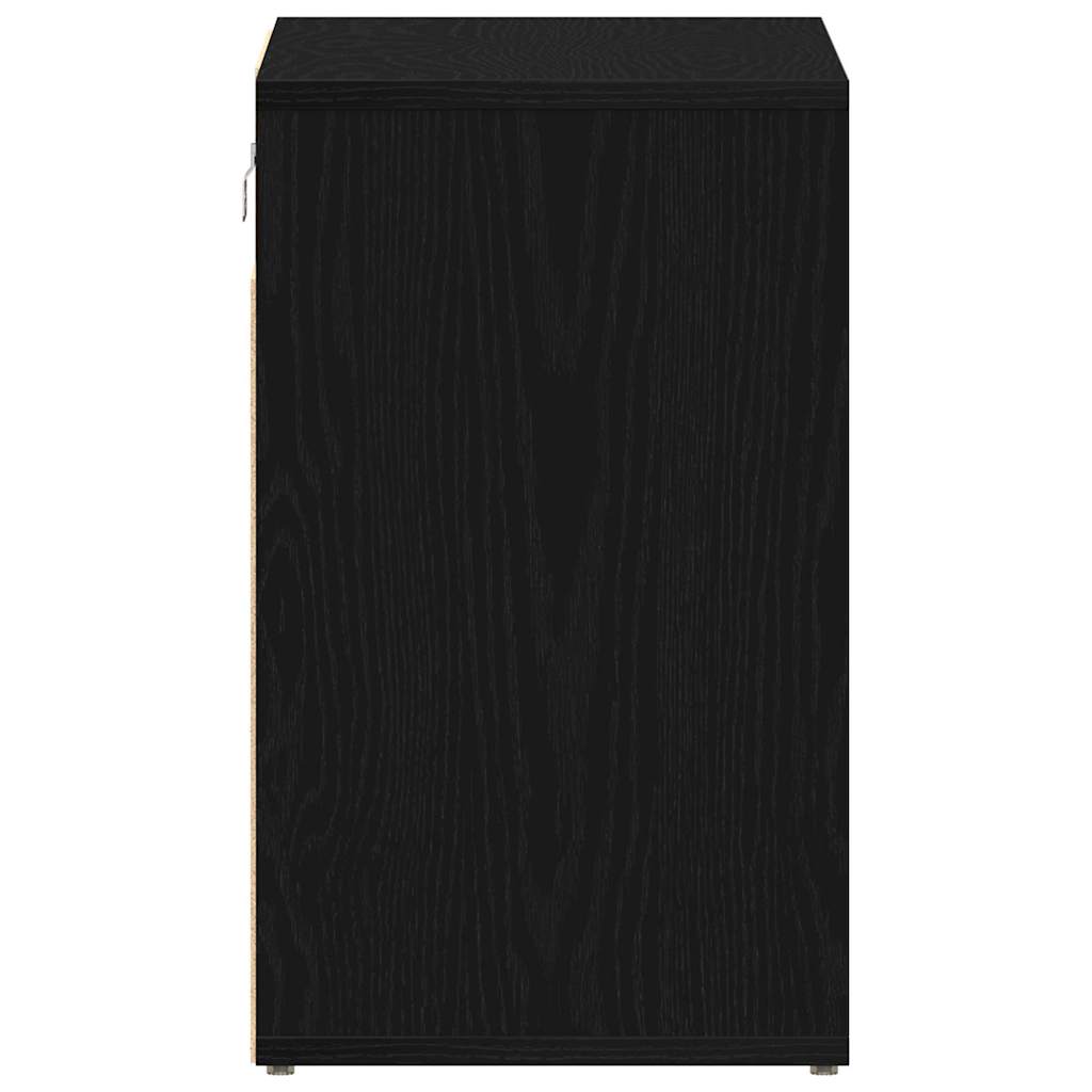 Ormar za cipele s policom 2 pcs Crni hrast 52 x 30 x 50,5 cm