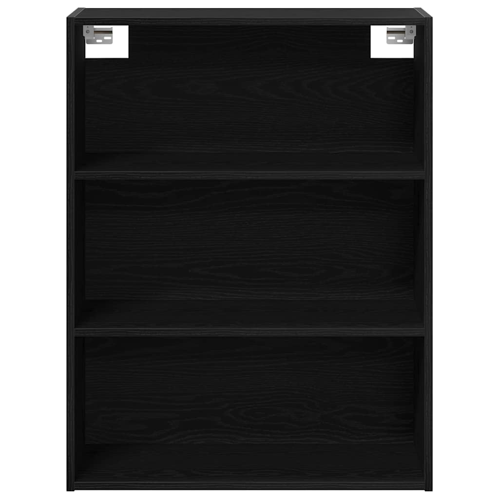 Viseci zidni kabinet Zidne Crni hrast 69,5 x 32,5 x 90 cm
