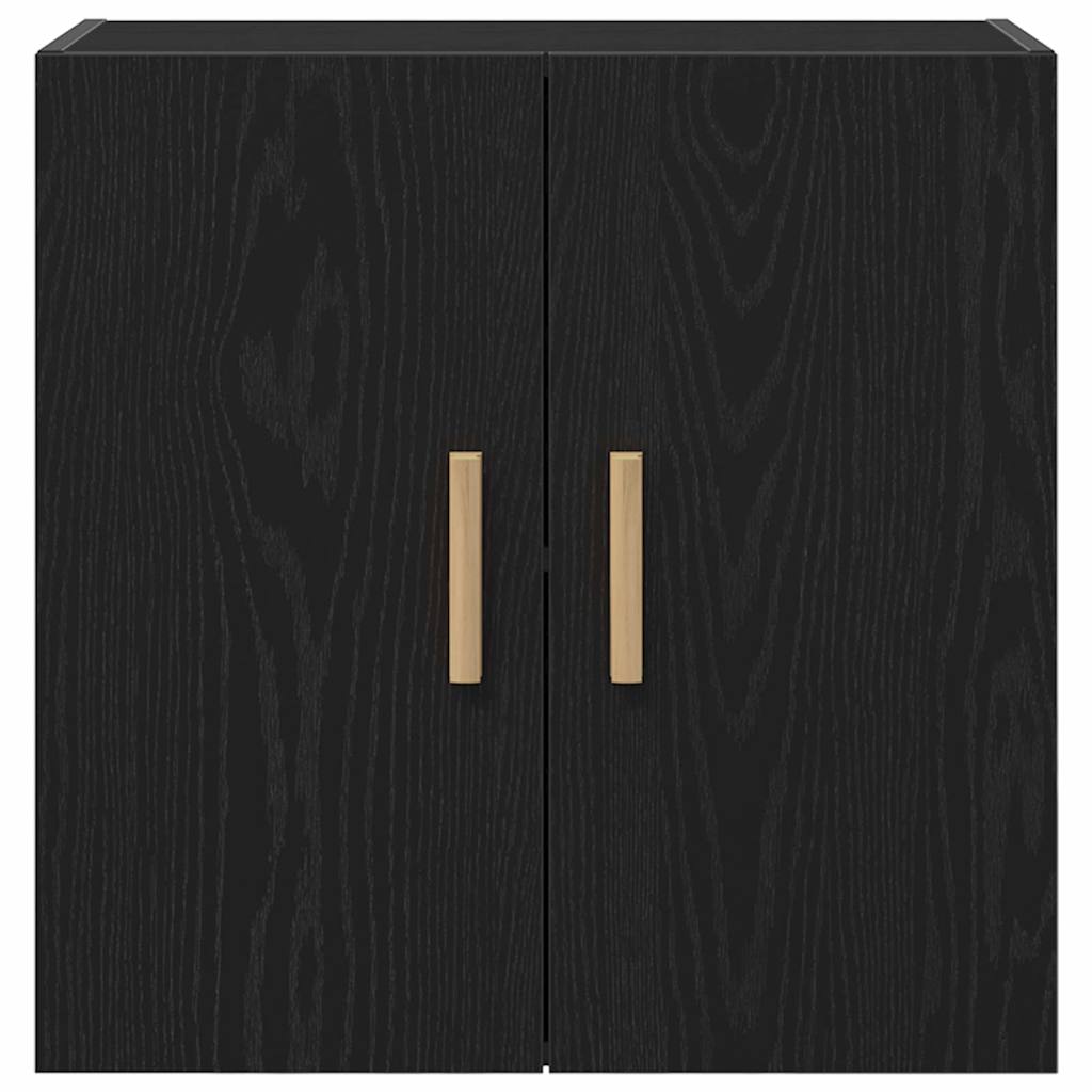 Ormar za Zid Zidne Crni hrast 60 x 30 x 60 cm Konstruirano drvo