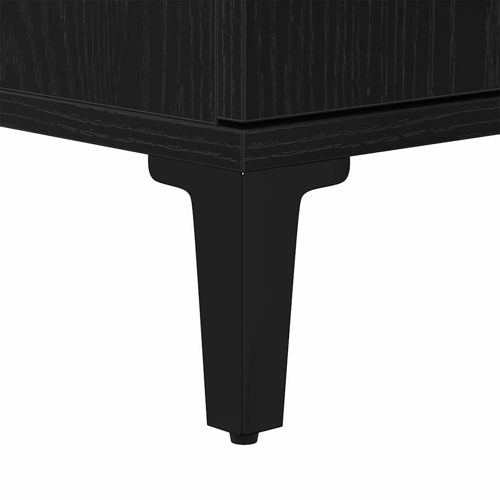 Kupaonski ormar Crni hrast 30 x 30 x 190 cm Konstruirano drvo