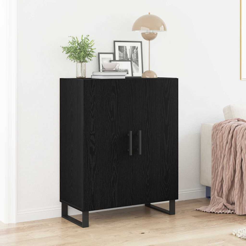 Kreveta Crni hrast 69,5 x 34 x 90 cm Konstruirano drvo