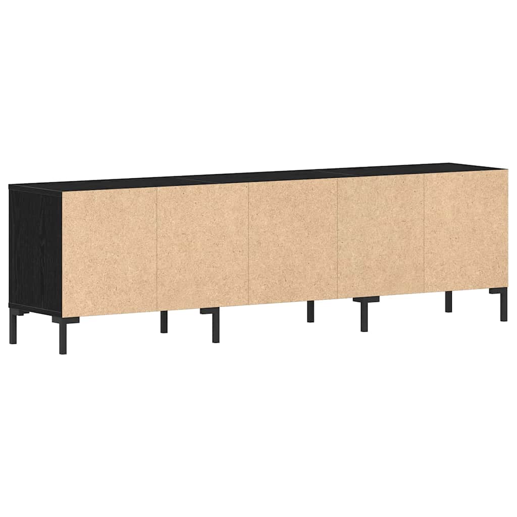 TV ormar Crni hrast 150 x 30 x 44,5 cm Konstruirano drvo