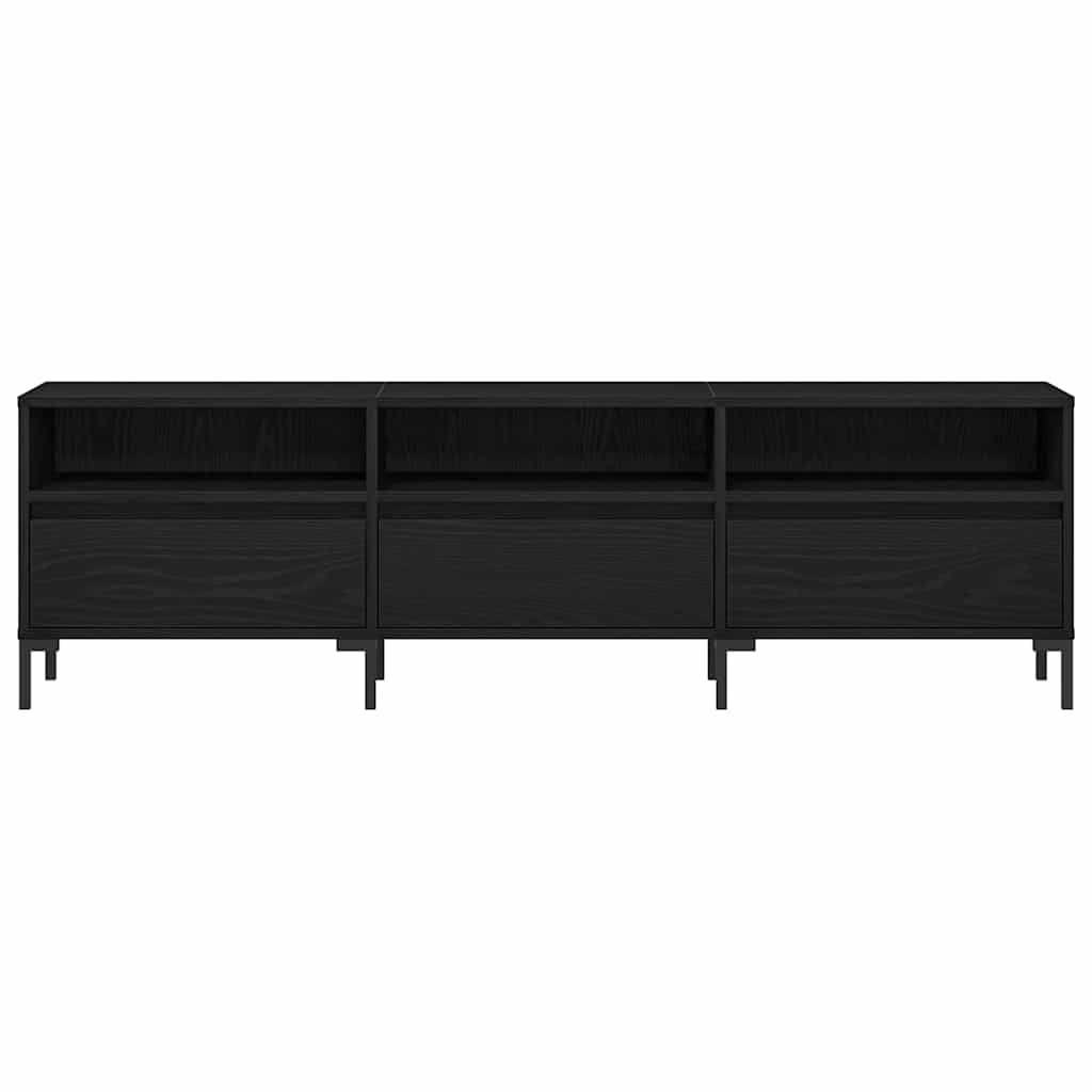 TV ormar Crni hrast 150 x 30 x 44,5 cm Konstruirano drvo