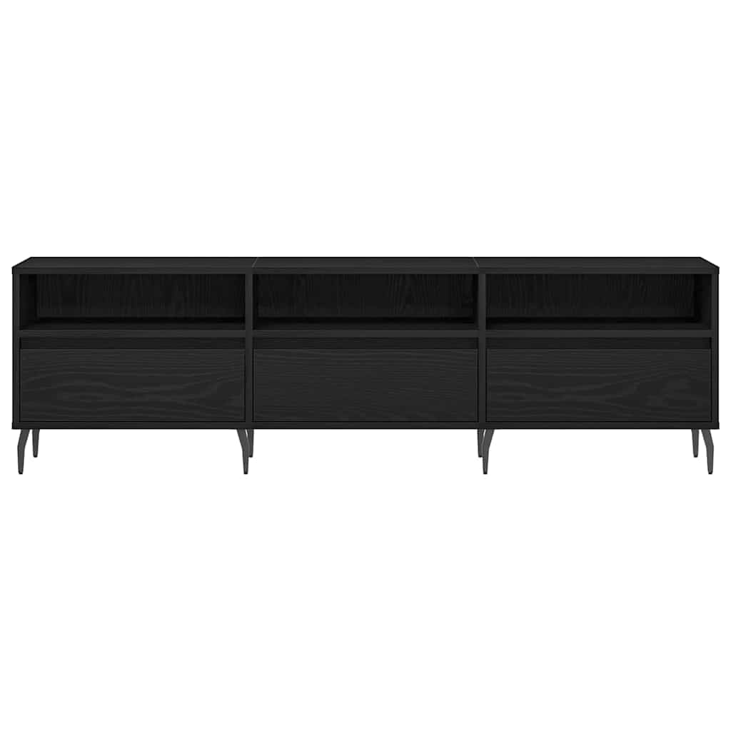 TV ormar Crni hrast 150 x 30 x 44,5 cm Konstruirano drvo