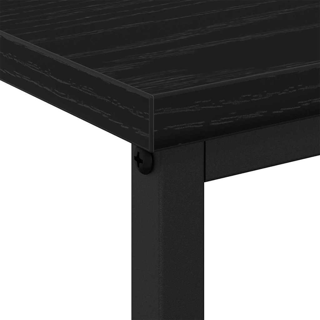 Noćni ormar 2 pcs Crni hrast 41 x 31 x 80 cm Konstruirano drvo