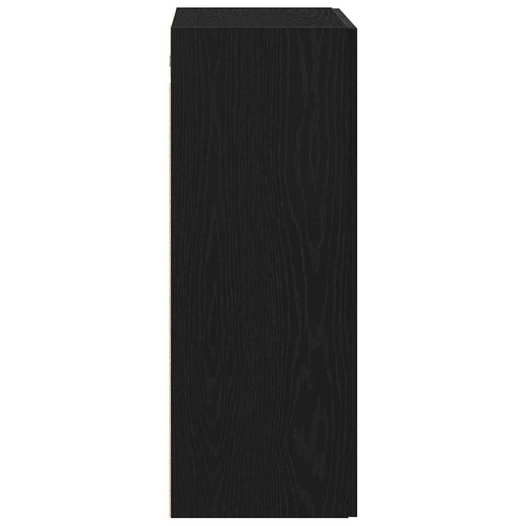 Kabinetski zidni Crni hrast 69,5 x 34 x 90 cm Konstruirano drvo