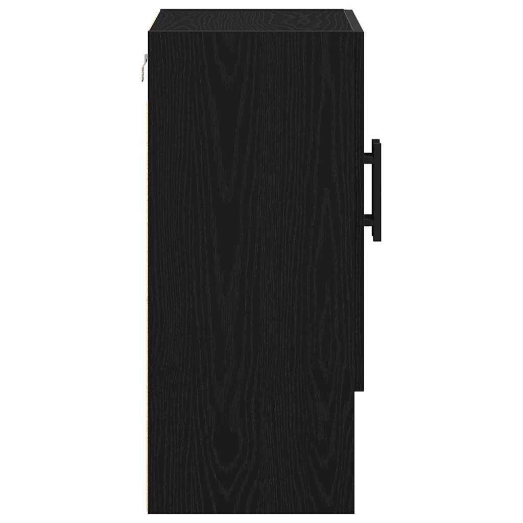 Kabinetski zidni Crni hrast 60 x 31 x 70 cm Konstruirano drvo