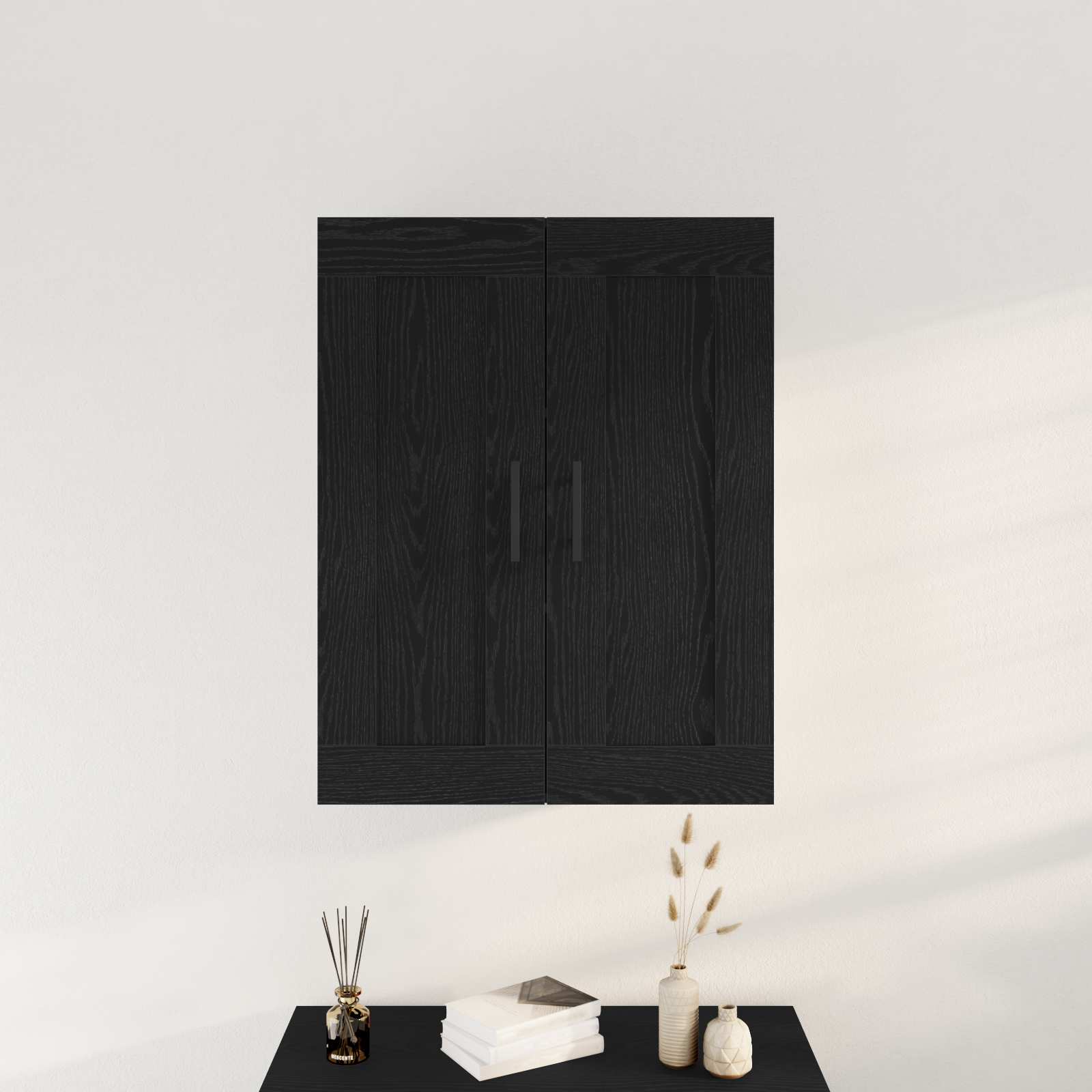 Kabinetski zidni Crni hrast 69,5 x 34 x 90 cm Konstruirano drvo