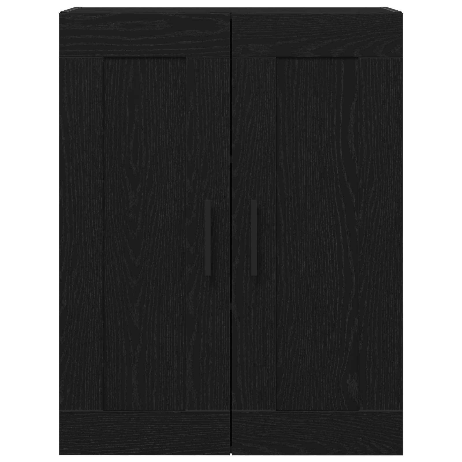Kabinetski zidni Crni hrast 69,5 x 34 x 90 cm Konstruirano drvo