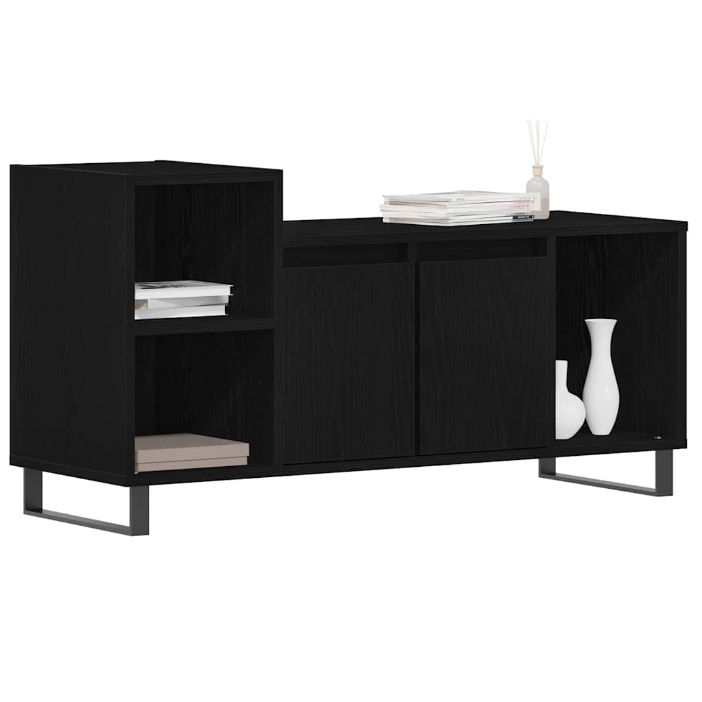 Set TV komoda Crni hrast 100 x 35 x 55 cm Konstruirano drvo