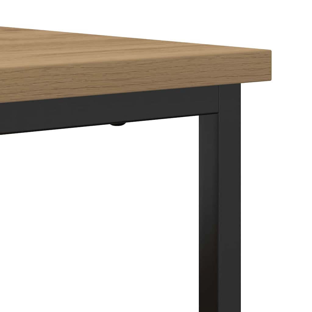 Kreveta Umjetnički hrast 100 x 35 x 80 cm Konstruirano drvo