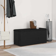 Klupa za pohranu Crni hrast 102 x 42 x 45 cm Konstruirano drvo