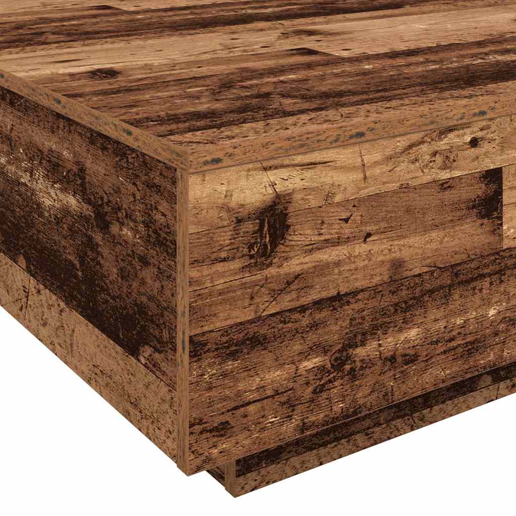 Kava Stol Staro drvo 55 x 55 x 31 cm Konstruirano drvo