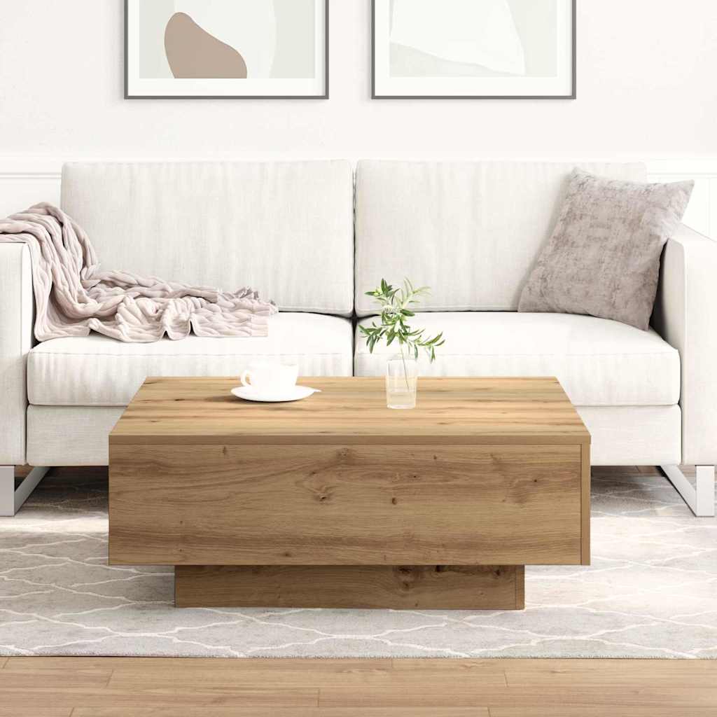 Kava Stol Umjetnički hrast 80 x 80 x 31 cm