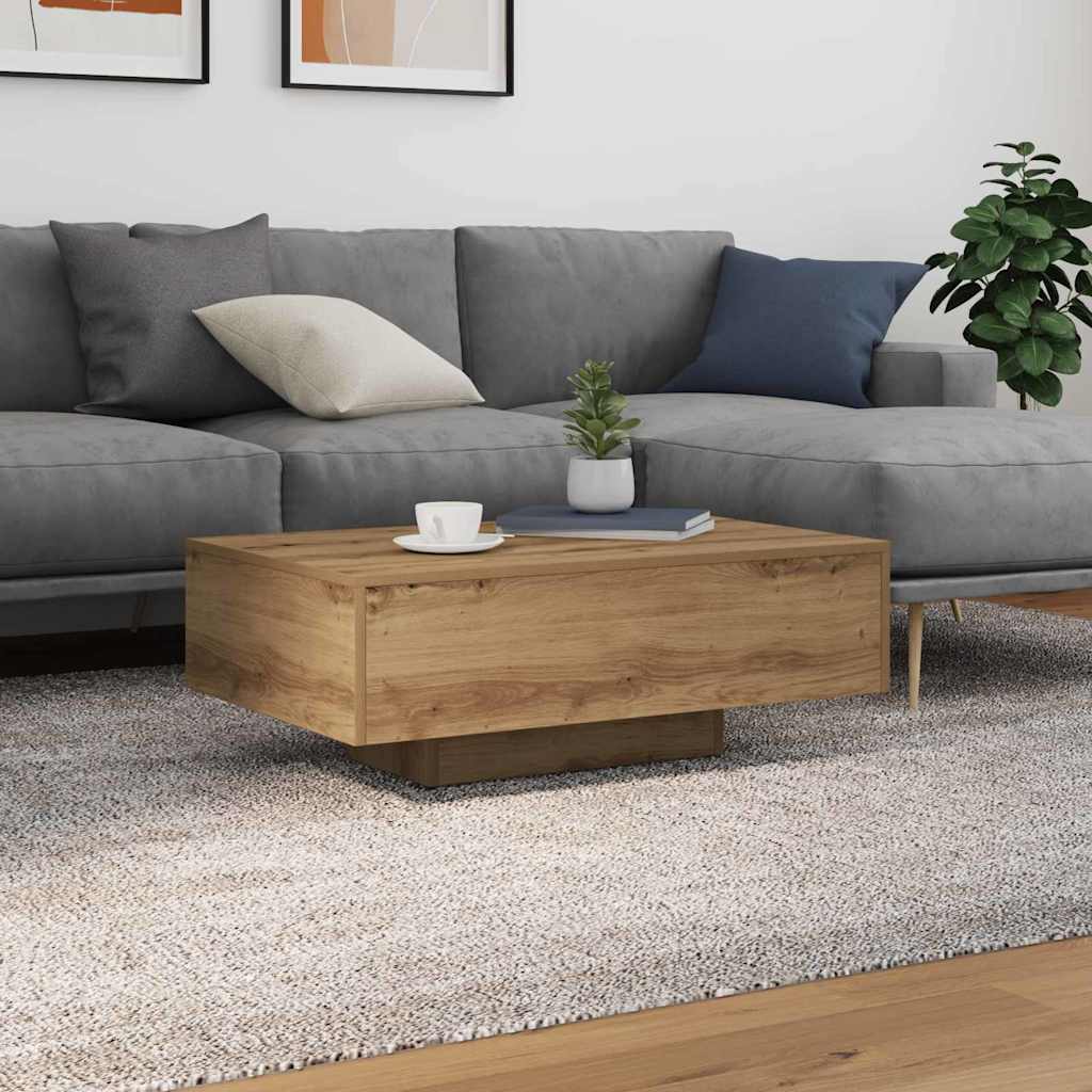 Kava Stol Umjetnički hrast 85 x 55 x 31 cm Konstruirano drvo