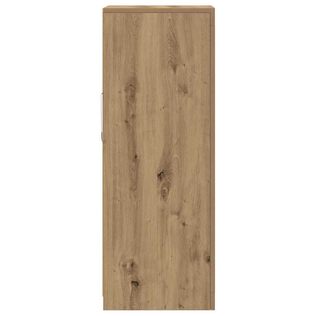 LED komoda Smeđa 41 x 37 x 100 cm Konstruirano drvo