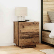 Noćni ormar 2 pcs Staro drvo 45 x 40 x 55 cm Konstruirano drvo